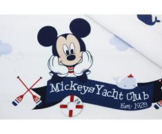 LENZUOLINI CULLA LETTINO DISNEY MICKEY (blu)