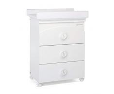 Foppapedretti Raffy, Bagnetto Fasciatoio, ‎69 x 50 x 131 cm, 35 Kg, Bianco