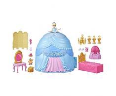 Disney Hasbro Princess Secret Styles Cinderella Story Skirt-Cenerentola, playset con Bambola, Abiti e Tanto Altro, Giocattolo per Bambini dai 4 Anni No Color, F13865L0