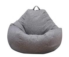 Dandelionsky - Fodera per poltrona a sacco per divano, senza imbottitura, per adulti e bambini, 100 x 120 cm