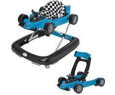 ib style® Little Racer | Girello bambino | Luce e melodia | EN 1273:2005 | BLU