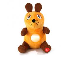 ANSMANN Peluche a forma di un Elefante - Luce Notturna a LED - Aiuto per Addormentarsi - per Bambini - Luce d Atmosfera - Luce da orientamento