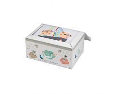 Interbaby Set Baule & Piumone Per Culla Modello Pirata - 1300 g