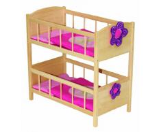 Roba 97231 - Letto a Castello per Bambole, Serie "Happy Fee"