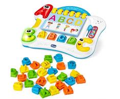 Chicco Lettere in Movimento Edu4You, Gioco Educativo Elettronico con Frasi e Canzoni per Imparare le Lettere dellAlfabeto, Ispirato al Metodo Montessori, Giochi per Bambini 3-6 Anni
