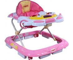 Girello Giocando per Bambini Primi Passi - ARTI Mucca 05 - Rosa
