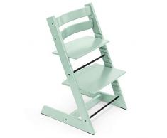 Stokke Sedia Tripp Trapp di , Soft Mint - Sedia evolutiva e interamente regolabile per neonati, bambini e adulti - Comoda, confortevole ed ergonomica - Modello classico