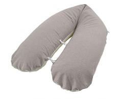 Modulit: cuscino per lallattamento al seno di 170 cm con rivestimento in Bamboo Choco in bambù e cioccolato