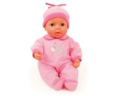 Bayer Design 93877 - Medico Set Bambola con funzione di febbre e versi di bebé, 38 cm, con molto accessori