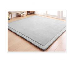 Fancytan Tappeto per Cameretta dei Bambini, Tappetino Gattonare Bambini Morbido, Tappetino Gioco, Tappeto Salotto Tatami, Antiscivolo, Grigio, 150 x 200cm