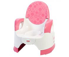 Mattel Fisher-Price, Vasino per bambini, con schienale rialzato e braccioli, Rosa (pink, weiß)