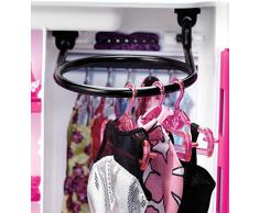 Barbie-DMT57 Fab Fashion Closet Guardaroba alla Moda con Abiti e Accessori, 3 Anni+, Multicolore, DMT57