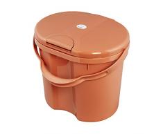 Rotho Babydesign 20002 0329 0001 Secchio per Pannolini Usati - 313 x 270 x 295 mm, langoustino