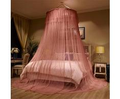 Zyfun Zanzariera Oversize in Pizzo a Cupola, Tenda in Pizzo Principessa, Tenda da Letto per Protezione Bambini, Bianca