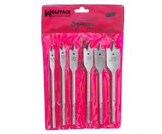 Wolfpack 9060083 - Pezzi 3 legno piatto bit gioco 6 pezzi