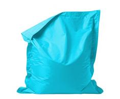 Bean Bag Bazaar Kids Borsa Grande Al Coperto e Allaperto Cuscino da Pavimento Poltrona Sacco, Acqua, Resistente Allacqua Sacco Adatto a Ragazzi e Regazze, Adatto per Zone Giorno