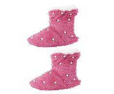 GALPADA 1 Paio Di Scarpe Pavimento Di Perle Pantofole Casa Donna Sandali Soffici Pantofole Casa Sfocate Camera Letto Scivolo Pantofole Sfocate Sandalo Scorrevole Poliestere