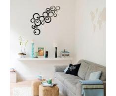 Specchi Adesivi Murali Adesivi a Parete Specchio Adesivi Decorativi da Parete Rimovibile 1 pc