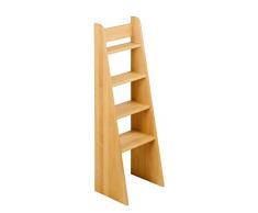 BioKinder 22255 Scaletta Noah Scala Letto a soppalco in Legno massello di ontano 120 cm