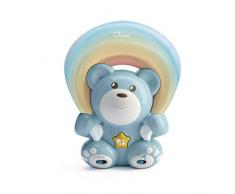 Chicco Rainbow Bear Proiettore Musicale, Luce Notturna Bambini e Neonati, Orsetto con Musica Rilassante e Proiezione Arcobaleno a Larghezza e Direzione Regolabile - Giochi Neonati 0+ Mesi