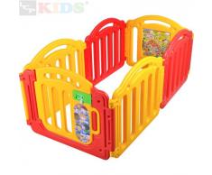Box bambini parco per gattonare 6 lati con porta de LCP Kids
