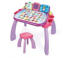 VTech- Scrivania per Bambini, Colore: Rosa, 80-154654