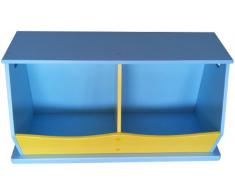 Liberty House Toys - Mensola con 2 scomparti, per bambini