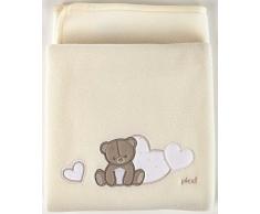 Copertina Culla Picci in Pile Sonnocaldo Amelie PC6328 Var 09 Panna