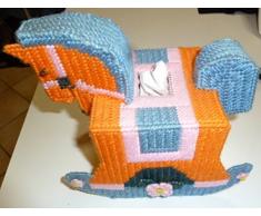 Cavallo a dondolo portafazzoletti