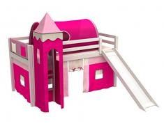 Letto per bambini con scivolo,iglo,cameratta bambino letto,letto a castello,materasso