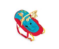 Hauck Bungee Deluxe Sdraietta Dondolamento, Arco Giochi Schienale Regolabile, Cintura di Sicurezza, Manici di Trasporto, dalla Nascita fino a 9 kg, Anti-Ribaltamento, Jungle Fun
