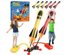 Anginne Razzo Spaziale Giocattolo, Regalo Bambino 3-10 Anni Maschio Regali Natale per Bambini 2022 Giocattoli Bambino 2-10 Anni Giochi da Giardino Esterno per Bambini Giochi Bambini 2-10 Anni