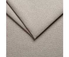 Arketicom Soft Cube Pouf Sacco Poggiapiedi Morbido Quadrato Sfoderabile Puff da Salotto 42x42 Grigio Beige