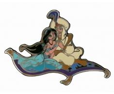 Disney Sedesma – Aladdin e Jasmine su tappeto, multicolore, S