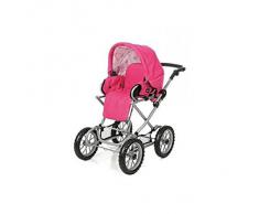Brio - 24891309 - Passeggino combi per bambole 3 in 1, colore: Fucsia
