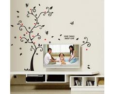Wall Sticker, Adesivi Murales, Carta da Pareti "Famiglia photo frame albero" Decorazione Murali da Parete