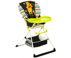 Hauck Mac Baby Deluxe Seggiolone Pieghevole con Licenza Walt Disney, Pooh Tidy Time, Multicolore