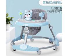YOUDALIS Girello Multi-Funzione di Rollover Ragazzo Bambina motorino di avviamento Bambino Piccolo impara a Guidare (Color : Blue 2)