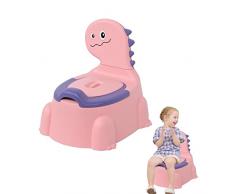 Vasino Per Bambini Dinosauro Bambino Vasino Del Dinosauro Water WC Portatile Bambina Bimbo Dinosauri Gabinetto Pipi Vasini Sedile Con Coperchio Viaggio Baby Bambine Toilette Poltroncina Per Bambini