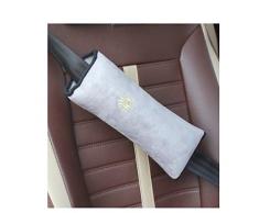 CYBERNOVA arresto per cintura auto, ideale come cuscino supporto per la testa,sicurezza in auto per bambini cuscino spalla cuscino cintura(grigio)