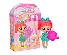 BUBILOONS BUBIGIRLS Lexi, Bambola da Collezione che Gonfia Palloncini; la Puoi Vestire e Giocare con 12 Accessori, Gioco per Bambini +5 Anni