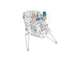 ​Fisher-Price - Sdraietta Pacific Joy, Sdraietta Rilassante e Seggiolino per Giocare, Imballaggio Sostenibile, Giocattolo per Neonati 0+ Anni, HHG33