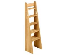 BioKinder 22214 Scaletta Noah Scala Letto a soppalco in Legno massello di ontano 140 cm