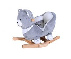 KNORRTOYS.COM- Animale a Dondolo Orso, Colore Grigio, 40622