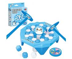 Gioco rompighiaccio giocattolo, set di giochi rompighiaccio per bambini al coperto, giocattoli educativi per bambini sotto i 3 anni, gioco da tavolo Save Penguin, gioco Ice Pick Challenge per bambini