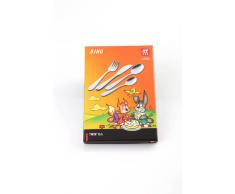 Zwilling 07009-210-0, Set 4 Posate per bambini, 21.5 x 15 x 2.5 cm