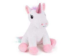 Zappi Co per Bambini, Peluche Morbido Unicorn Toy Safari Jungle Animal Plush Grande per Il Nuovo Bambino Nato Prima (5 -6 Pollici)
