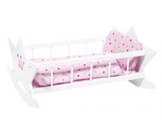 Goki - 2040732 - Bambola Mobili - con biancheria da letto culla