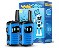 EUCOCO Giochi Bambini 3 4 5 6 7 8 Anni, Walkie-Talkie Bambini Regalo Bambino Bimbo 3-10 Anni Gioco Bambino 3-10 Anni Maschio Walkie Talkie Giocattoli Bambino 3-10 Anni Giochi da Esterno per Bambini