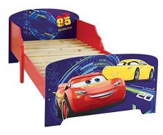 FUN HOUSE 712761 - Letto per Bambini, Motivo: Cars, in MDF, 140 x 70 x 59 cm